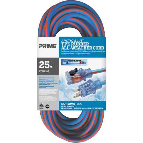 [XB897] Cordon rallonge verrouillable toute saison en caoutchouc TPE Arctic Blue(MC) (XB897)