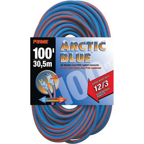 [XB899] Cordon rallonge verrouillable toute saison en caoutchouc TPE Arctic Blue(MC) (XB899)