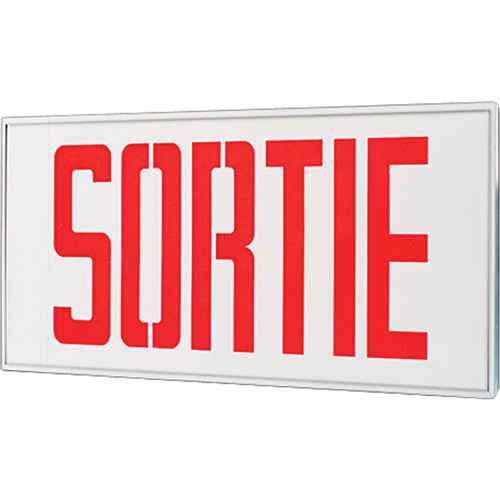 [XB933] Stella Exit Signs - Sortie (XB933)