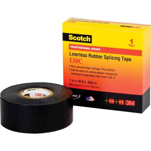 [XC323] Rubans isolants en caoutchouc sans doublure Scotch(MD) 130C (XC323)