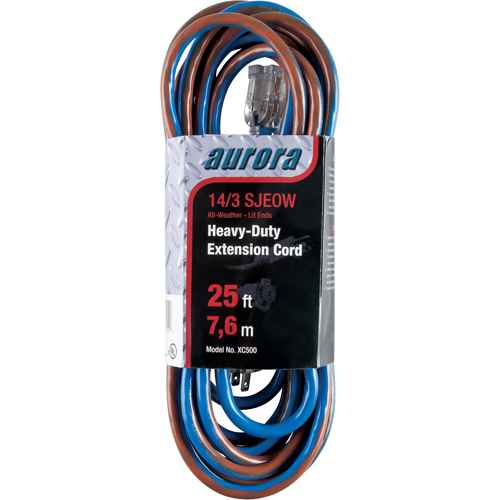 [XC500] TPE-Rubber Extension Cord With Light Indicator (XC500)