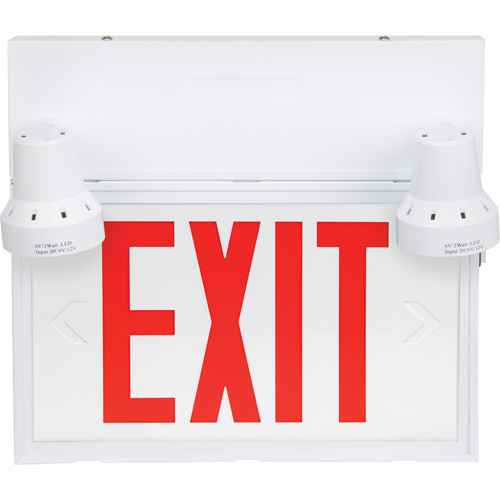 [XI789] Exit Sign with Security Lights (XI789)