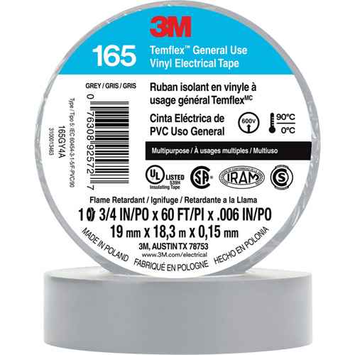 [XI864] Ruban isolant en vinyle à usage général Temflex(MC) 165 (XI864)