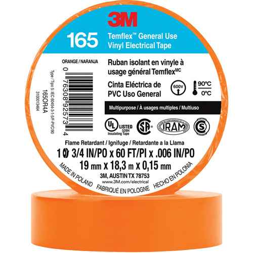 [XI866] Temflex™ General Use Vinyl Electrical Tape 165 (XI866)