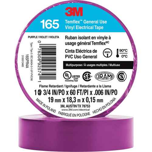 [XI870] Temflex™ General Use Vinyl Electrical Tape 165 (XI870)