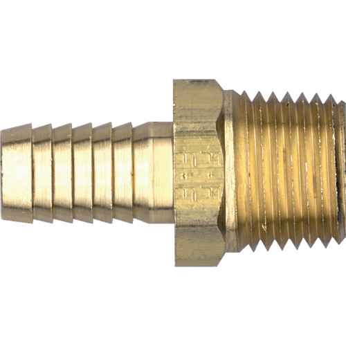 [ZB178] Raccord cannelé pour tuyau mâle 3/8" (ZB178)
