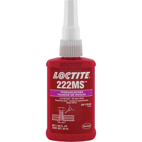 [AA015] Composé de blocage 222MS petite vis/spec mil (AA015)