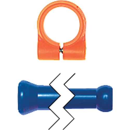 Ensemble d'éléments d'extension 1/4" avec brides de serrage (AA289)