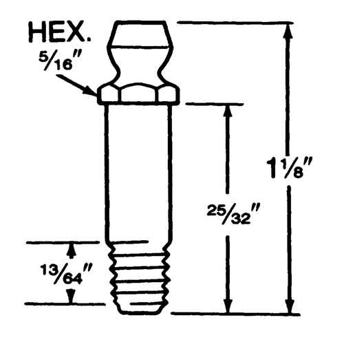 [AA497] Lubrication Bulk Fittings (AA497)