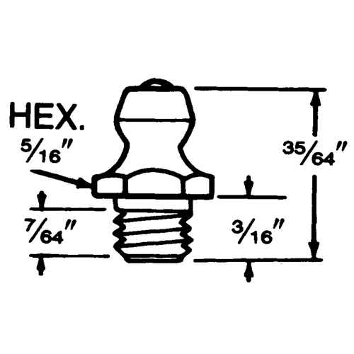 [AA684] Lubrication Bulk Fittings (AA684)