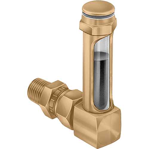 Indicateurs de niveau à liquide en laiton - Raccords universels (AB091)