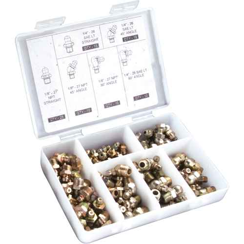 [AC509] Jeu de raccords graisseurs, 80 mcx (AC509)
