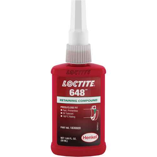 [AF077] 648™ High Strength/Rapid Cure Retaining Compounds (AF077)