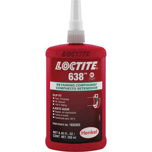 Composé de retenue Loctite(MD) 638 (AF278)