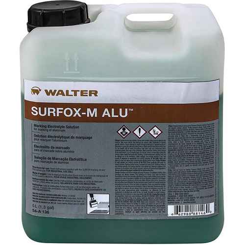 [AG684] Solution électrolytique de marquage sur l'aluminium Surfox-M(MC) (AG684)