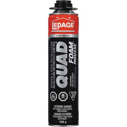 Quad® Foam™ Window & Door Installation Foam (AG720)