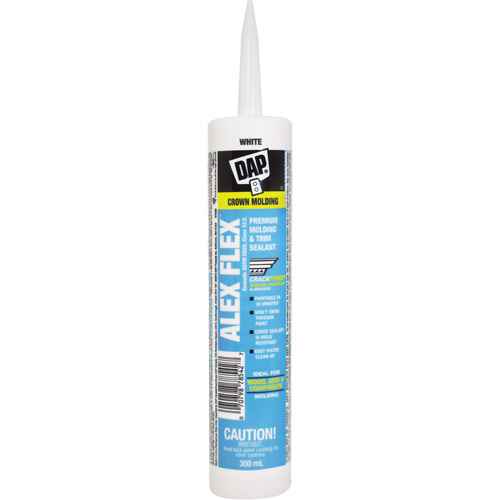 [AG975] Scellant de silicone, acrylique et latex de qualité supérieure pour moulures et garnitures Alex Flex(MD) (AG975)