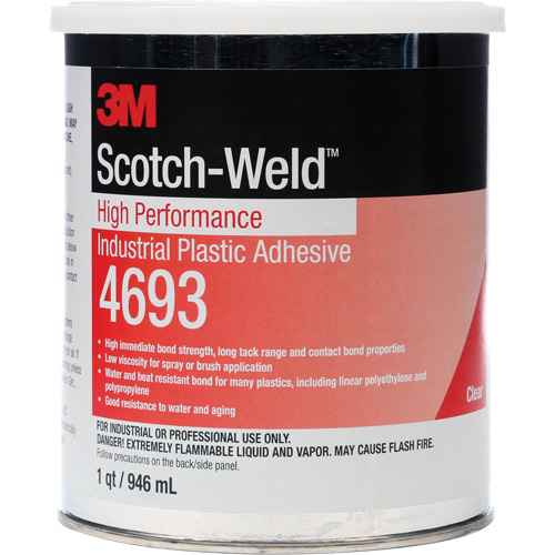 Adhésif industriel haute performance pour le plastique Scotch-Weld(MC) (AMB497)