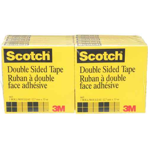 [AMB880] SCOTCH® DOUBLE-COATED;TAPE 665, 12MM X 33M  BO (AMB880)