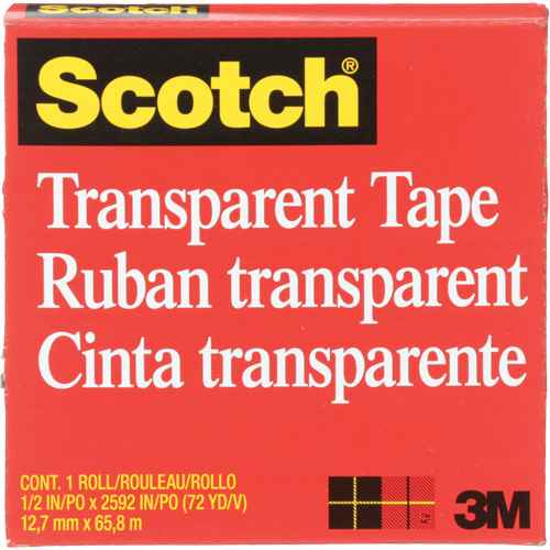 [AMC122] Ruban d'emballage de service léger Scotch(MD) (AMC122)