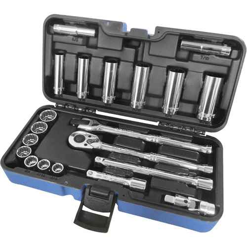 [AUW031] SAE 12-Point Socket Wrench Set (AUW031)