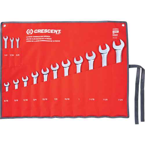 [AUW190] Ensemble de clé combinée SAE à 12 pans avec roulement d'outil (AUW190)
