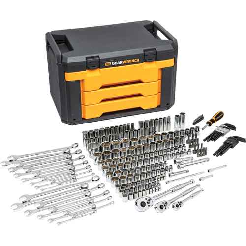 [AUW197] Mechanic's Tool Set in 3-Drawer Storage Box (AUW197)