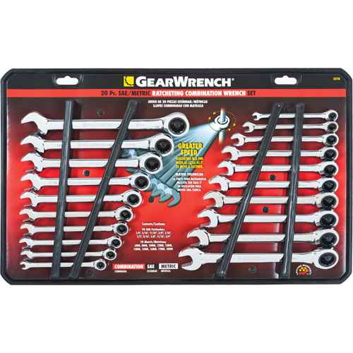 [AUW199] 72-Tooth Combination Wrench Set (AUW199)