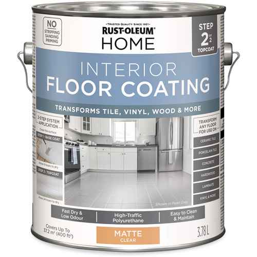 Couche de finition pour système de revêtement de sol intérieur à la maison (KR339)